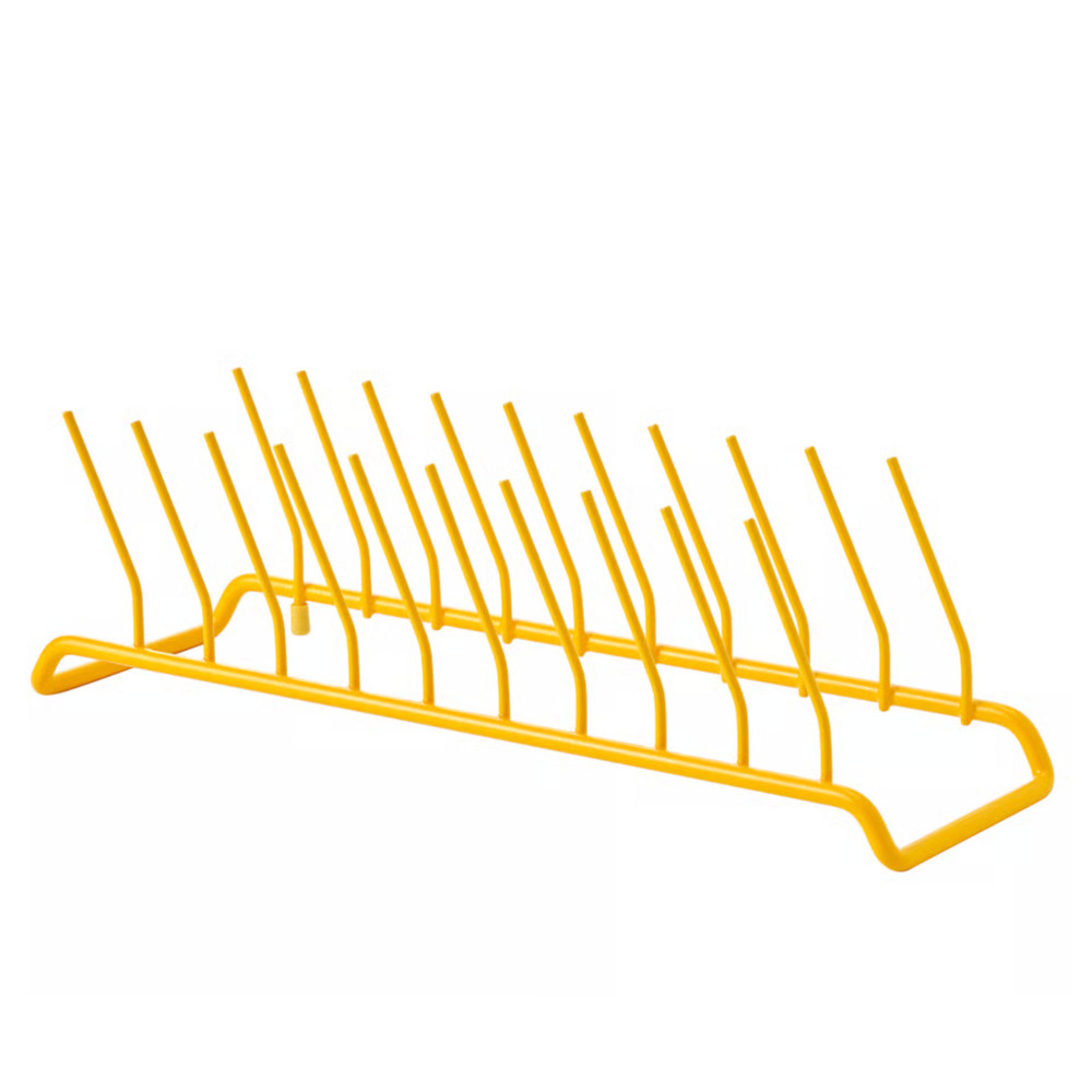 IKEA RINNIG Plate Holder, Yellow (406.013.54) NEW